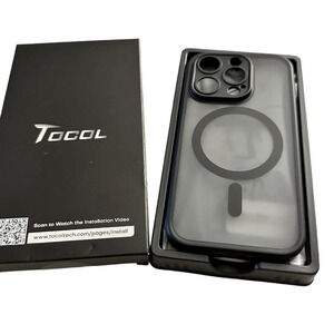 TOCOL 3 in 1 Magnetic Case for iPhone 15 Pro Max